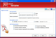 Bulk PDF Password Encryption screenshot